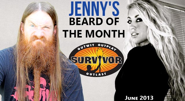 Jenny's Beard Of The Month - Matt Bischoff From Survivor