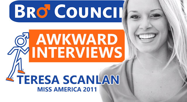 Awkward Interview: Miss America Teresa Scanlan