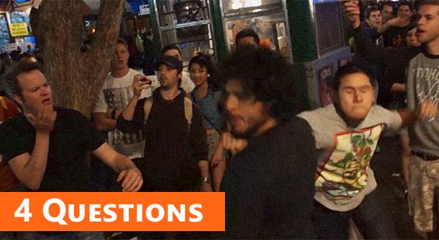 4 Questions: Drunk Bully Gets Knocked Out