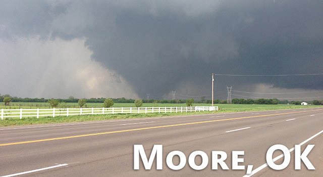 A Timelapse Video Of The Moore, Oklahoma Tornado