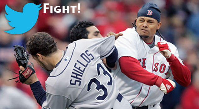 The Rays And Red Sox Take Their Fight To Twitter