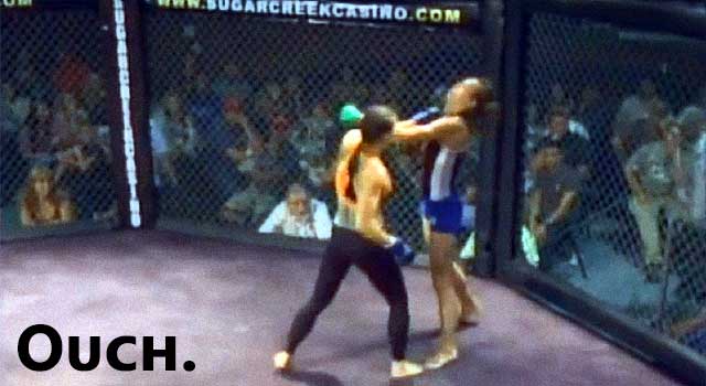 Women's MMA Knockout: 24 Seconds