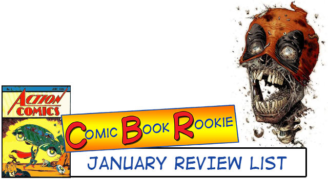 Deadpool And Zombies - January 2014 Comic Book Rookie
