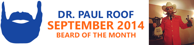 Congratulations, Dr. Paul Roof!
